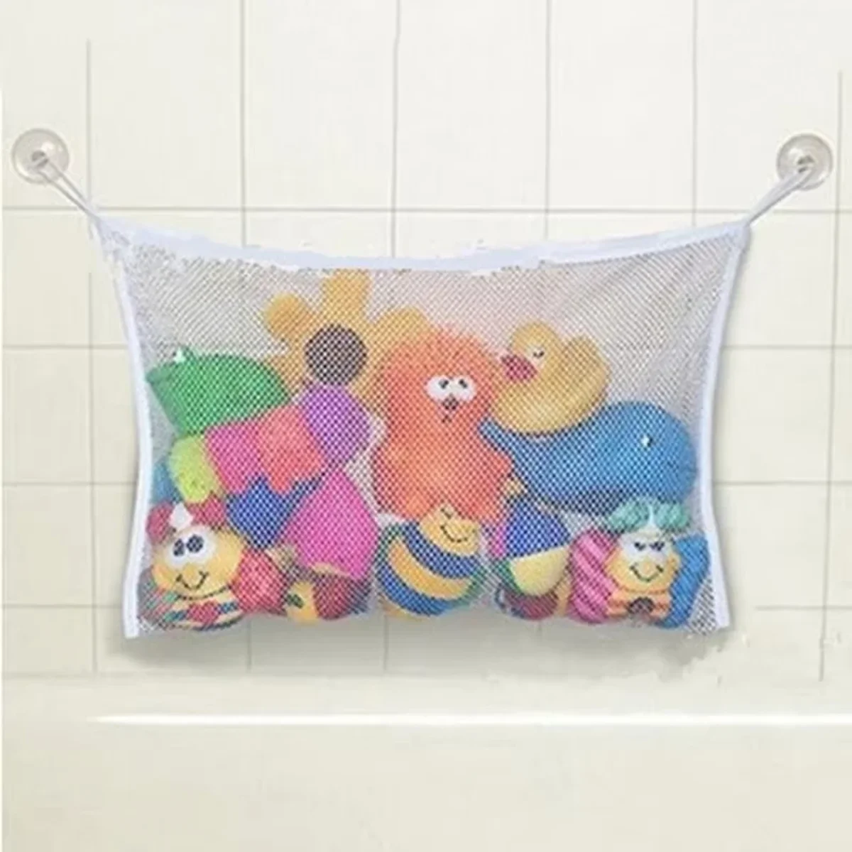 שקית רשת לאחסון צעצועי אמבטיה